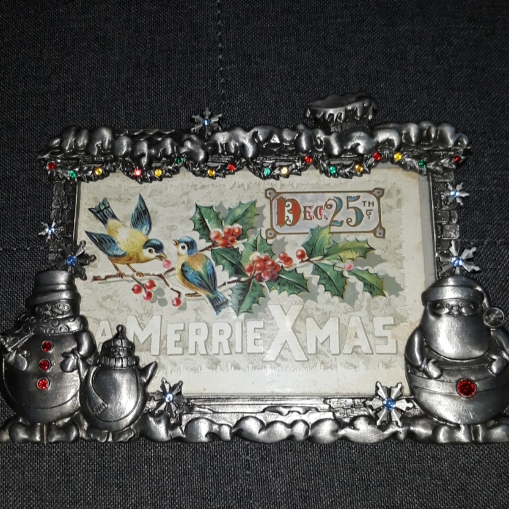 Holiday picture frame